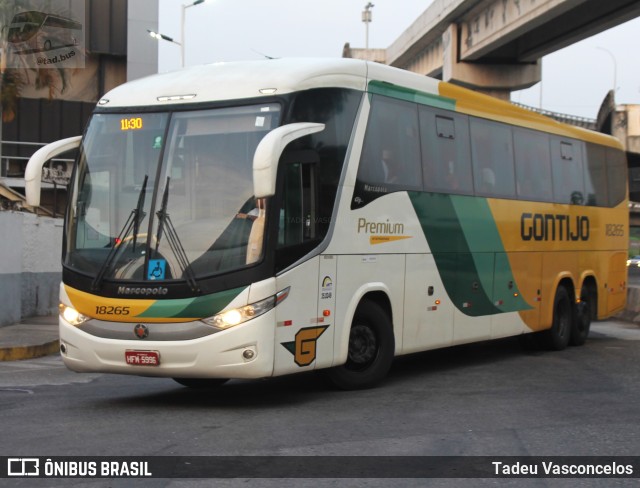 Empresa Gontijo de Transportes 18265 na cidade de Rio de Janeiro, Rio de Janeiro, Brasil, por Tadeu Vasconcelos. Número da foto: #10459476.