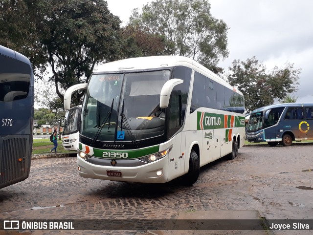 Empresa Gontijo de Transportes 21350 na cidade de Ituberá, Bahia, Brasil, por Joyce Silva. ID da foto: 10458219.