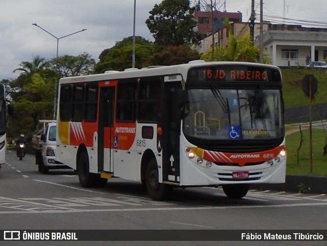 Autotrans > Turilessa 6815 na cidade de Varginha, Minas Gerais, Brasil, por Fábio Mateus Tibúrcio. Número da foto: #10457197.