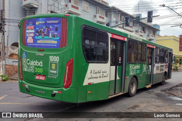 Viação Paraense Cuiabá Transportes 1000 na cidade de Cuiabá, Mato Grosso, Brasil, por Leon Gomes. Número da foto: #10457796.