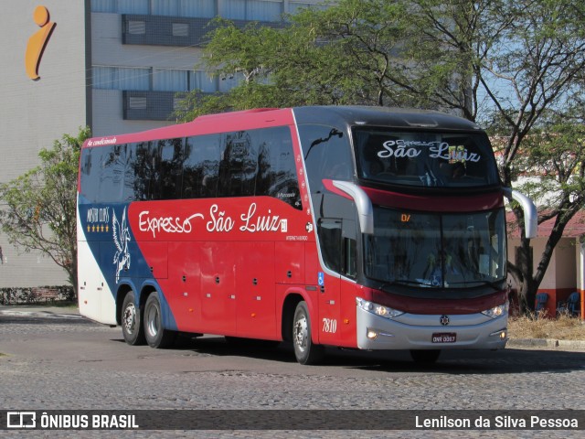 Expresso São Luiz 7810 na cidade de Caruaru, Pernambuco, Brasil, por Lenilson da Silva Pessoa. Número da foto: #10456441.