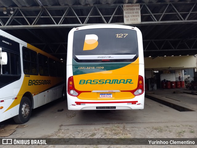 Viação Bassamar 127 na cidade de Juiz de Fora, Minas Gerais, Brasil, por Yurinhoo Clementino. ID da foto: 10457529.