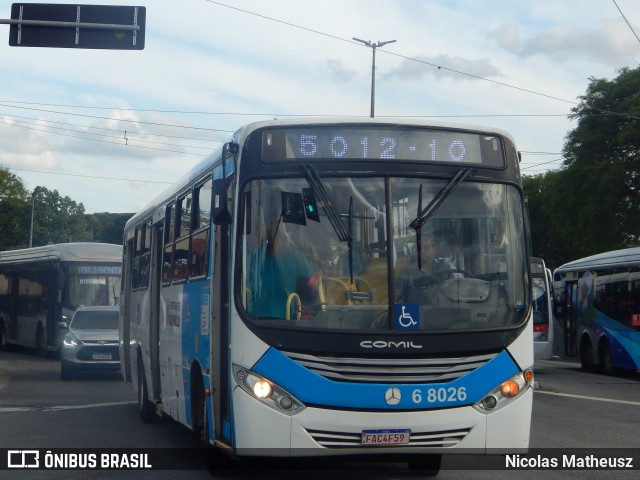 Cooper Líder > A2 Transportes 6 8026 na cidade de São Paulo, São Paulo, Brasil, por Nicolas Matheusz. Número da foto: #10458903.