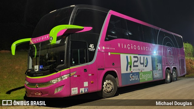 Viação Garcia 8505 na cidade de Campos do Jordão, São Paulo, Brasil, por Michael Douglas. Número da foto: #10458519.