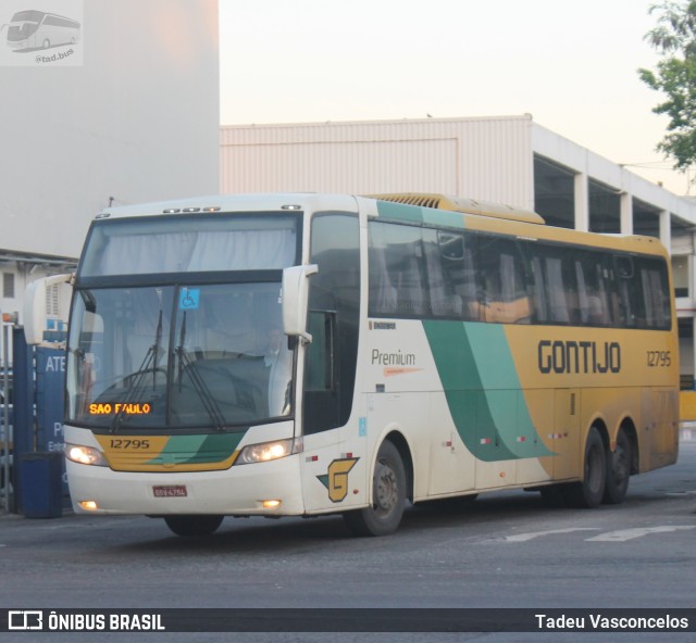 Empresa Gontijo de Transportes 12795 na cidade de Rio de Janeiro, Rio de Janeiro, Brasil, por Tadeu Vasconcelos. Número da foto: #10459428.