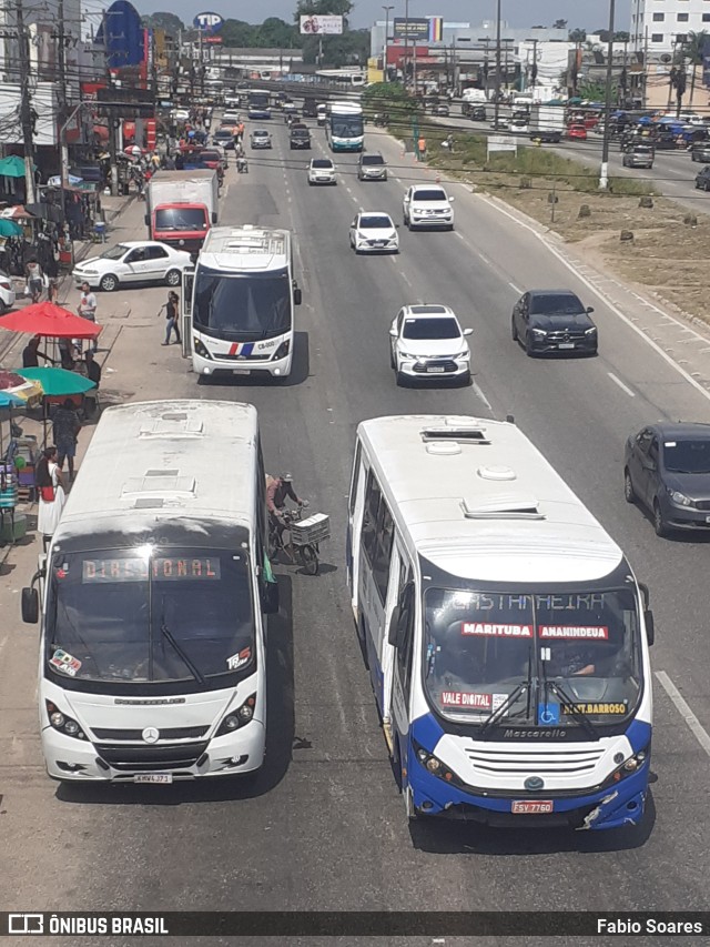 ViaBus Transportes CT-97711 na cidade de Ananindeua, Pará, Brasil, por Fabio Soares. Número da foto: #10457451.