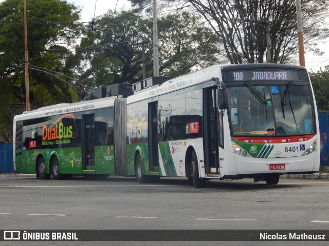 Next Mobilidade - ABC Sistema de Transporte 8401 na cidade de São Paulo, São Paulo, Brasil, por Nicolas Matheusz. Número da foto: #10458915.