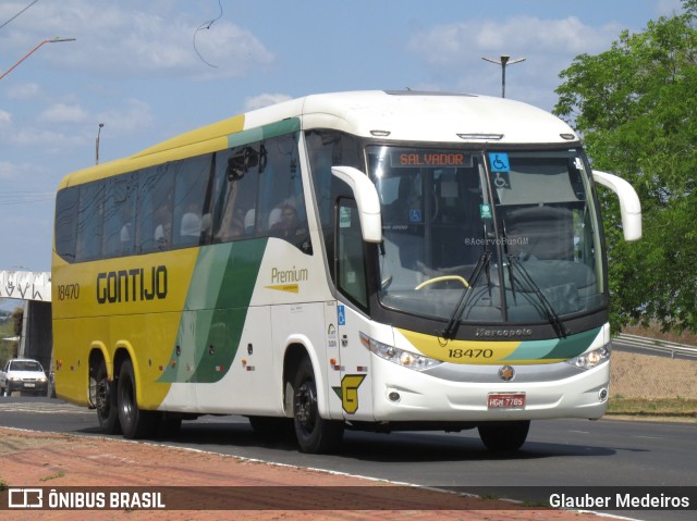 Empresa Gontijo de Transportes 18470 na cidade de Teresina, Piauí, Brasil, por Glauber Medeiros. Número da foto: #10456814.