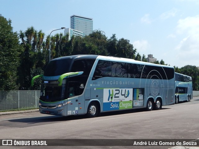 Viação Garcia 8524 na cidade de Curitiba, Paraná, Brasil, por André Luiz Gomes de Souza. ID da foto: 10458198.