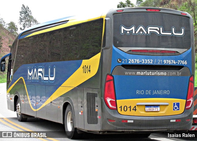 Marlu Turismo 1014 na cidade de Santos Dumont, Minas Gerais, Brasil, por Isaias Ralen. Número da foto: #10457645.