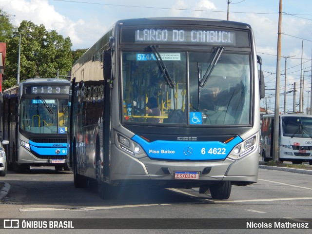 Viação Paratodos > São Jorge > Metropolitana São Paulo > Mobibrasil 6 4622 na cidade de São Paulo, São Paulo, Brasil, por Nicolas Matheusz. Número da foto: #10457962.