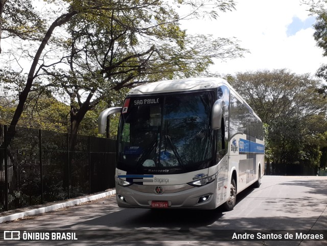 Auto Viação Bragança 18.037 na cidade de São Paulo, São Paulo, Brasil, por Andre Santos de Moraes. Número da foto: #10457560.