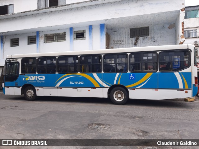 TRANSA - Transa Transporte Coletivo RJ 164.003 na cidade de Três Rios, Rio de Janeiro, Brasil, por Claudenir Galdino. Número da foto: #10457824.