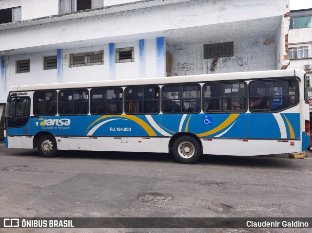 TRANSA - Transa Transporte Coletivo RJ 164.003 na cidade de Três Rios, Rio de Janeiro, Brasil, por Claudenir Galdino. ID da foto: 10457824.