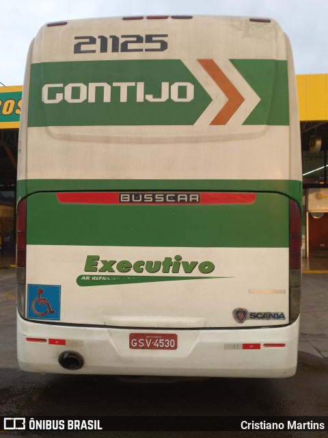 Empresa Gontijo de Transportes 21125 na cidade de Perdões, Minas Gerais, Brasil, por Cristiano Martins. Número da foto: #10459650.