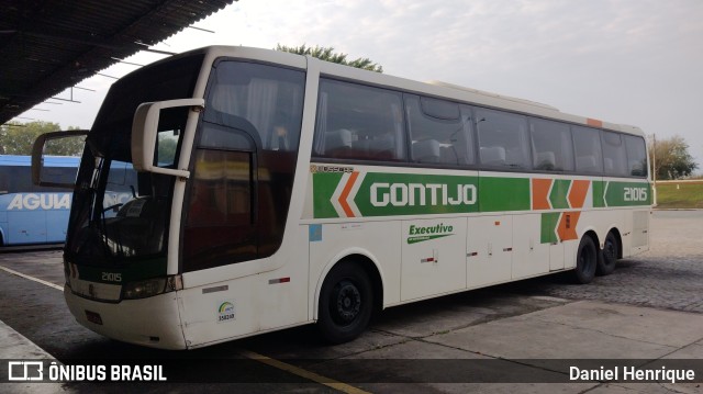 Empresa Gontijo de Transportes 21015 na cidade de Campos dos Goytacazes, Rio de Janeiro, Brasil, por Daniel Henrique. ID da foto: 10461323.