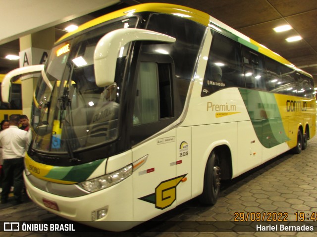 Empresa Gontijo de Transportes 19080 na cidade de Belo Horizonte, Minas Gerais, Brasil, por Hariel Bernades. ID da foto: 10459831.