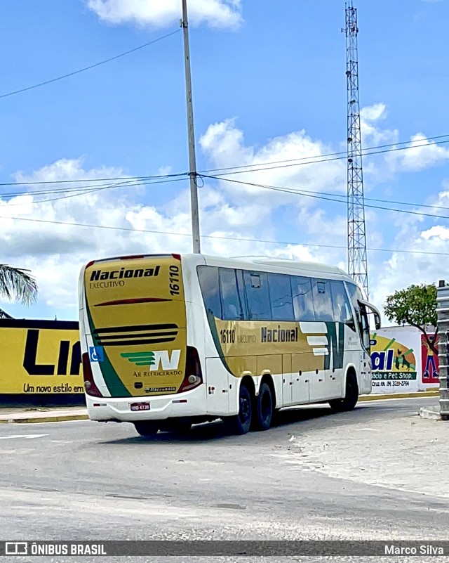 Viação Nacional 16110 na cidade de Nova Cruz, Rio Grande do Norte, Brasil, por Marco Silva. ID da foto: 10460413.