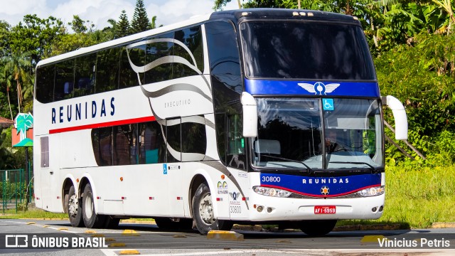 Reunidas Transportes Coletivos 30800 na cidade de Joinville, Santa Catarina, Brasil, por Vinicius Petris. ID da foto: 10462452.