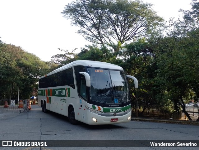 Empresa Gontijo de Transportes 21655 na cidade de São Paulo, São Paulo, Brasil, por Wanderson Severino. ID da foto: 10461276.