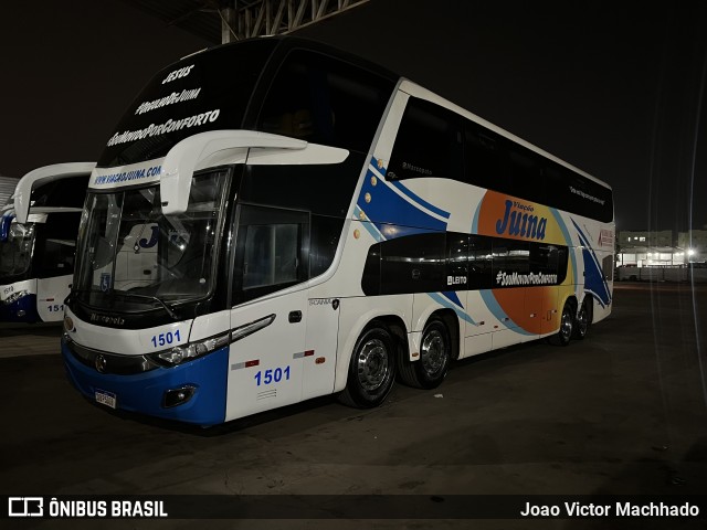 Viação Juína 1501 na cidade de Cuiabá, Mato Grosso, Brasil, por Joao Victor Machhado. Número da foto: #10461058.
