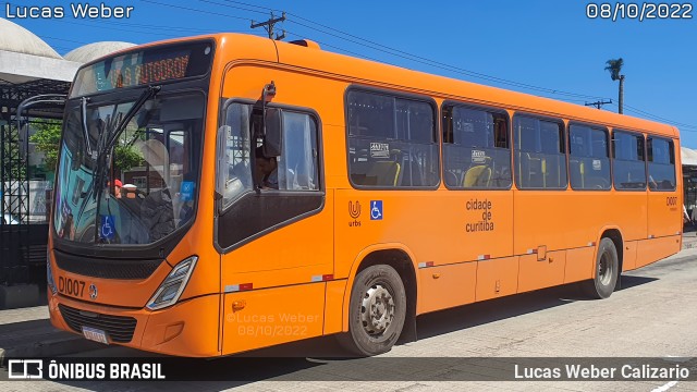 Empresa Cristo Rei > CCD Transporte Coletivo DI007 na cidade de Curitiba, Paraná, Brasil, por Lucas Weber Calizario. ID da foto: 10460124.