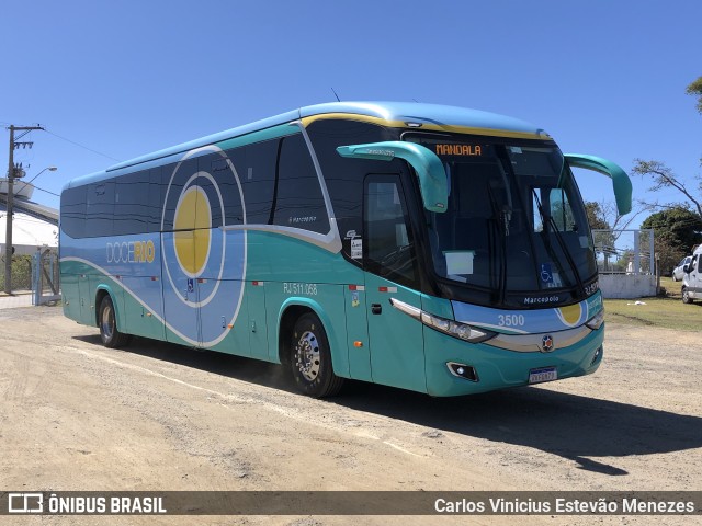 Doce Rio Fretamento e Turismo 3500 na cidade de Cachoeira Paulista, São Paulo, Brasil, por Carlos Vinicius Estevão Menezes. Número da foto: #10460285.