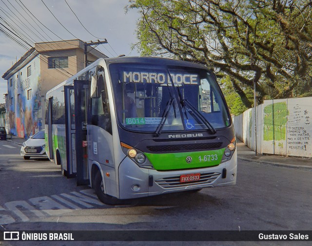 Transcooper > Norte Buss 1 6733 na cidade de São Paulo, São Paulo, Brasil, por Gustavo Sales. ID da foto: 10460198.
