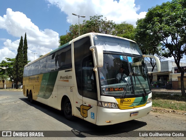 Empresa Gontijo de Transportes 12620 na cidade de Patos de Minas, Minas Gerais, Brasil, por Luis Guilherme Costa. ID da foto: 10462736.