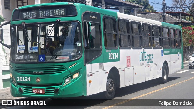 OT Trans - Ótima Salvador Transportes 20134 na cidade de Salvador, Bahia, Brasil, por Felipe Damásio. Número da foto: #10460219.