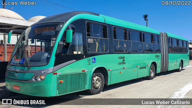 Viação Tamandaré KB600 na cidade de Curitiba, Paraná, Brasil, por Lucas Weber Calizario. ID da foto: 10460145.