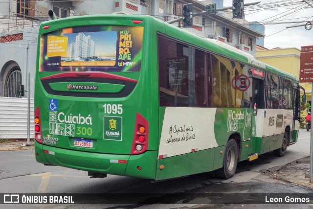 Viação Paraense Cuiabá Transportes 1095 na cidade de Cuiabá, Mato Grosso, Brasil, por Leon Gomes. Número da foto: #10460704.