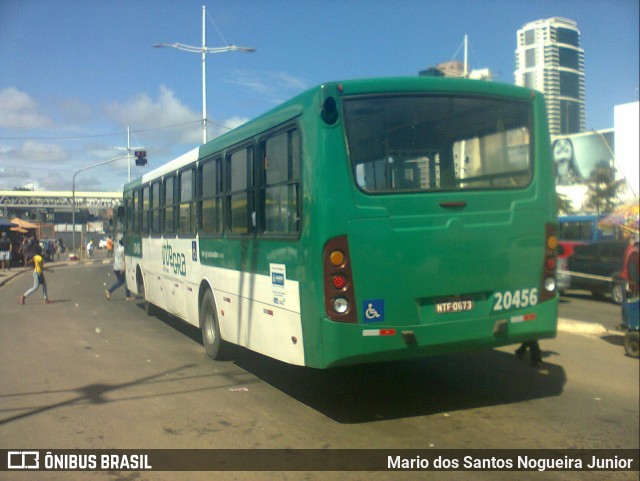 OT Trans - Ótima Salvador Transportes 20456 na cidade de Salvador, Bahia, Brasil, por Mario dos Santos Nogueira Junior. Número da foto: #10462291.