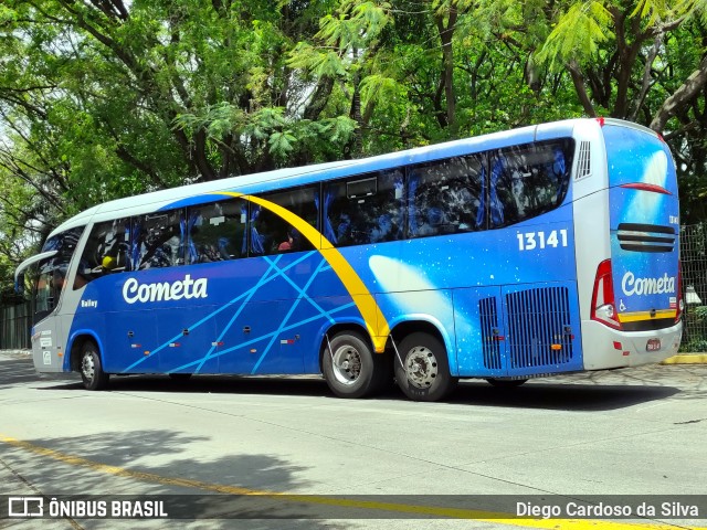Viação Cometa 13141 na cidade de São Paulo, São Paulo, Brasil, por Diego Cardoso da Silva. Número da foto: #10532933.