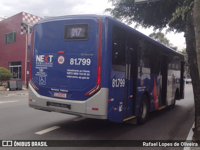 Next Mobilidade - ABC Sistema de Transporte 81.799 na cidade de São Caetano do Sul, São Paulo, Brasil, por Rafael Lopes de Oliveira. ID da foto: 10533175.