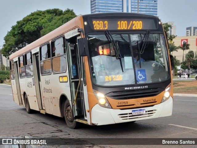 Auto Viação Marechal Brasília 440159 na cidade de Taguatinga, Distrito Federal, Brasil, por Brenno Santos. Número da foto: #10533600.