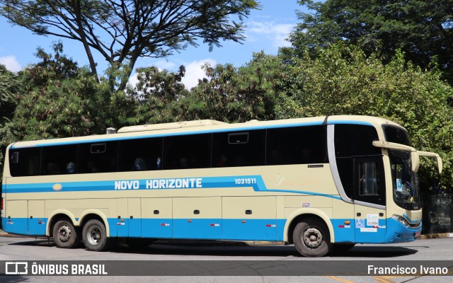 Viação Novo Horizonte 1031511 na cidade de São Paulo, São Paulo, Brasil, por Francisco Ivano. ID da foto: 10534920.