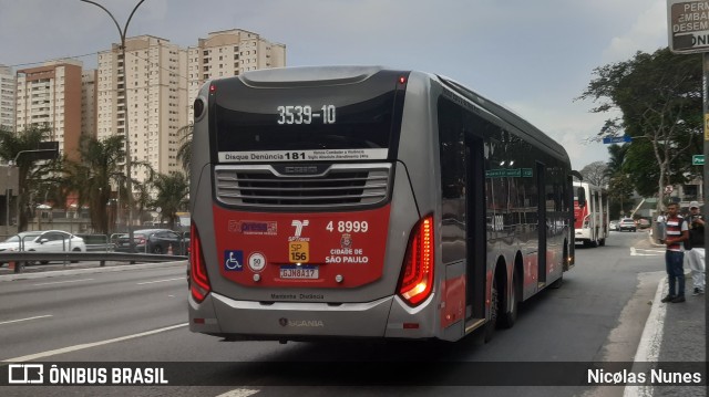 Express Transportes Urbanos Ltda 4 8999 na cidade de São Paulo, São Paulo, Brasil, por Nicølas Nunes. ID da foto: 10532860.