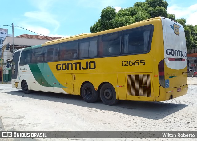 Empresa Gontijo de Transportes 12665 na cidade de Governador Valadares, Minas Gerais, Brasil, por Wilton Roberto. ID da foto: 10534093.