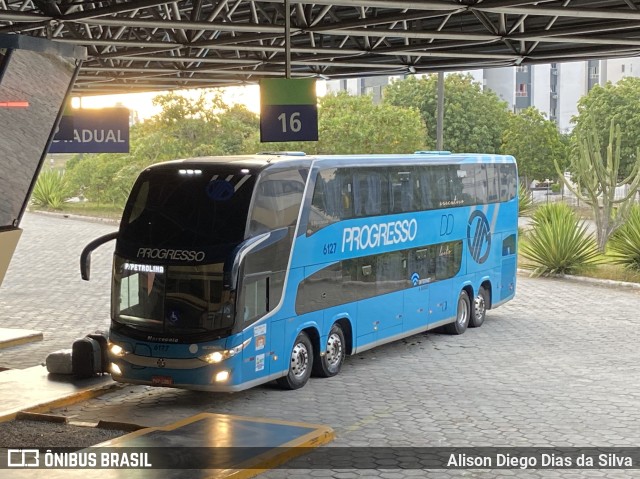 Auto Viação Progresso 6127 na cidade de Campina Grande, Paraíba, Brasil, por Alison Diego Dias da Silva. ID da foto: 10532263.