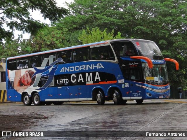 Empresa de Transportes Andorinha 7224 na cidade de São Paulo, São Paulo, Brasil, por Fernando Antunes. Número da foto: #10533633.