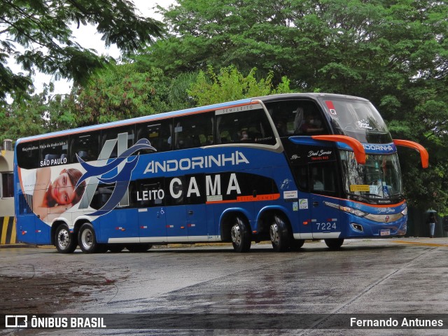 Empresa de Transportes Andorinha 7224 na cidade de São Paulo, São Paulo, Brasil, por Fernando Antunes. ID da foto: 10533633.