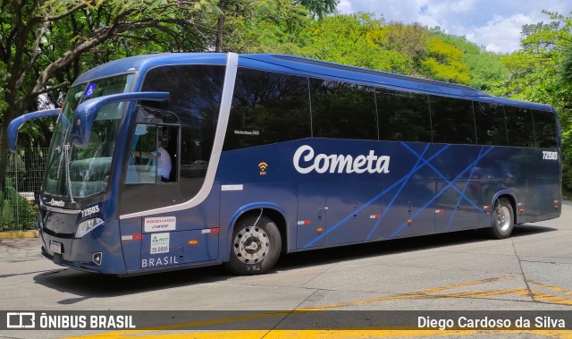 Viação Cometa 721503 na cidade de São Paulo, São Paulo, Brasil, por Diego Cardoso da Silva. ID da foto: 10532953.