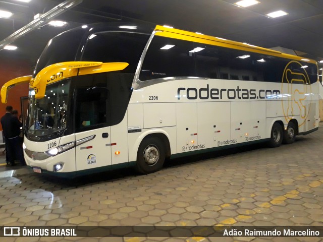 RodeRotas - Rotas de Viação do Triângulo 2206 na cidade de Belo Horizonte, Minas Gerais, Brasil, por Adão Raimundo Marcelino. Número da foto: #10534137.