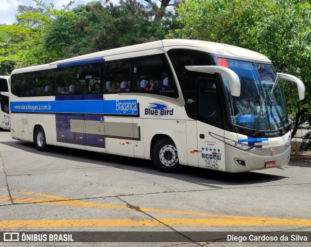 Auto Viação Bragança 19046 na cidade de São Paulo, São Paulo, Brasil, por Diego Cardoso da Silva. Número da foto: #10532975.