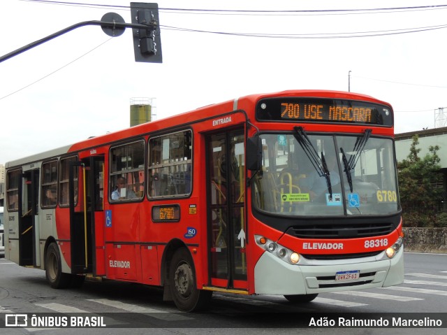 Viação Novo Retiro 88318 na cidade de Belo Horizonte, Minas Gerais, Brasil, por Adão Raimundo Marcelino. ID da foto: 10534530.