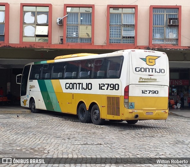 Empresa Gontijo de Transportes 12790 na cidade de Governador Valadares, Minas Gerais, Brasil, por Wilton Roberto. ID da foto: 10534022.