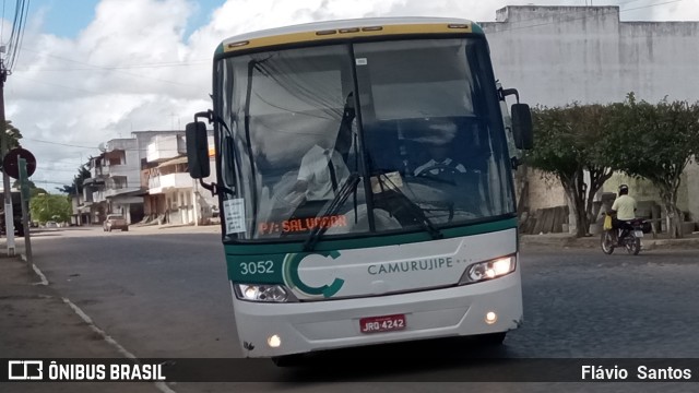 Auto Viação Camurujipe 3052 na cidade de Cruz das Almas, Bahia, Brasil, por Flávio  Santos. Número da foto: #10533996.