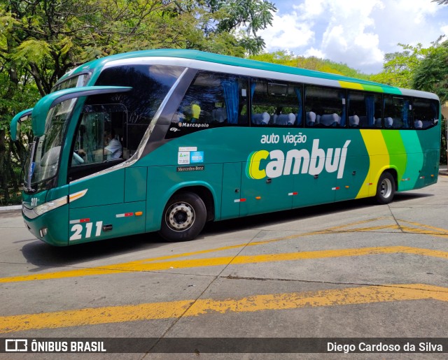 Auto Viação Cambuí 211 na cidade de São Paulo, São Paulo, Brasil, por Diego Cardoso da Silva. ID da foto: 10532279.