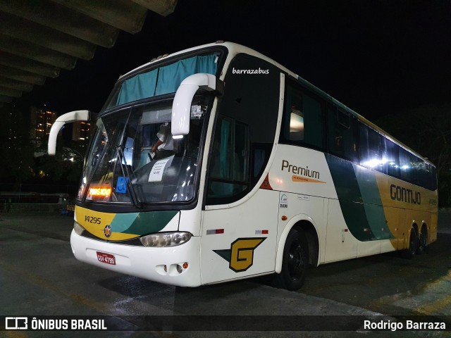 Empresa Gontijo de Transportes 14295 na cidade de Belo Horizonte, Minas Gerais, Brasil, por Rodrigo Barraza. Número da foto: #10533003.